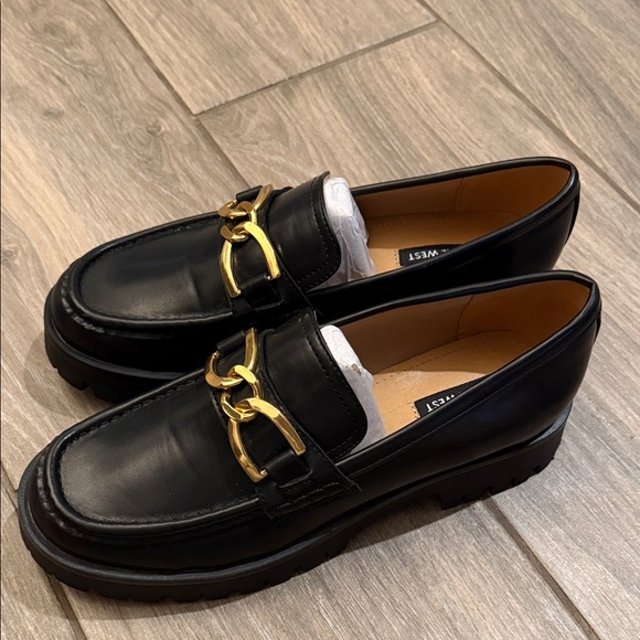 New Nine West Gable Lug-Sole Loafer Sz 8.5 M - Picture 7 of 9